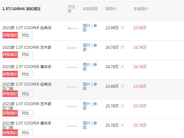 迷你汽车是哪个品牌旗下的 迷你汽车多少钱一台