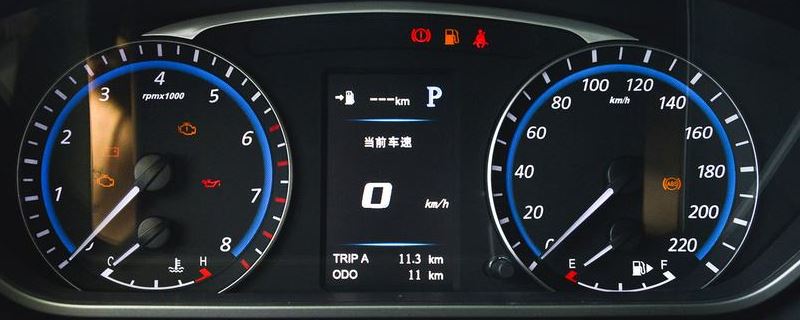 哈弗m6仪表盘各种显示
