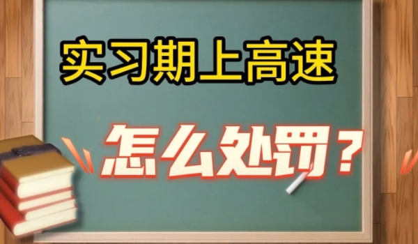 实习期上高速怎么处罚 将处二十元以上二百元以下罚款